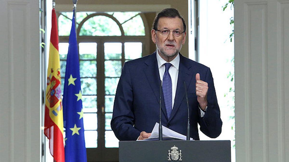 El Govern defensarà el compliment de la llei, ha advertit el cap de l’Executiu al president Mas.