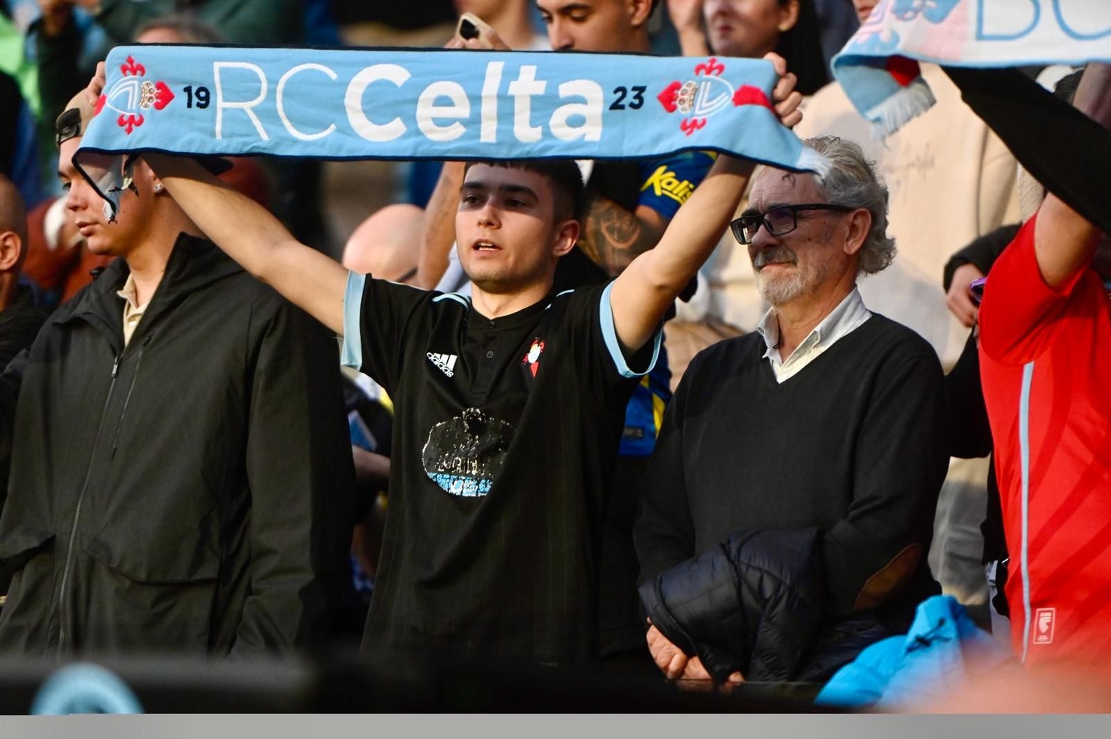 El Celta-Las Palmas, en imágenes