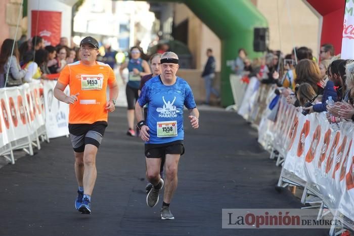 Maratón de Murcia: llegadas (IV)