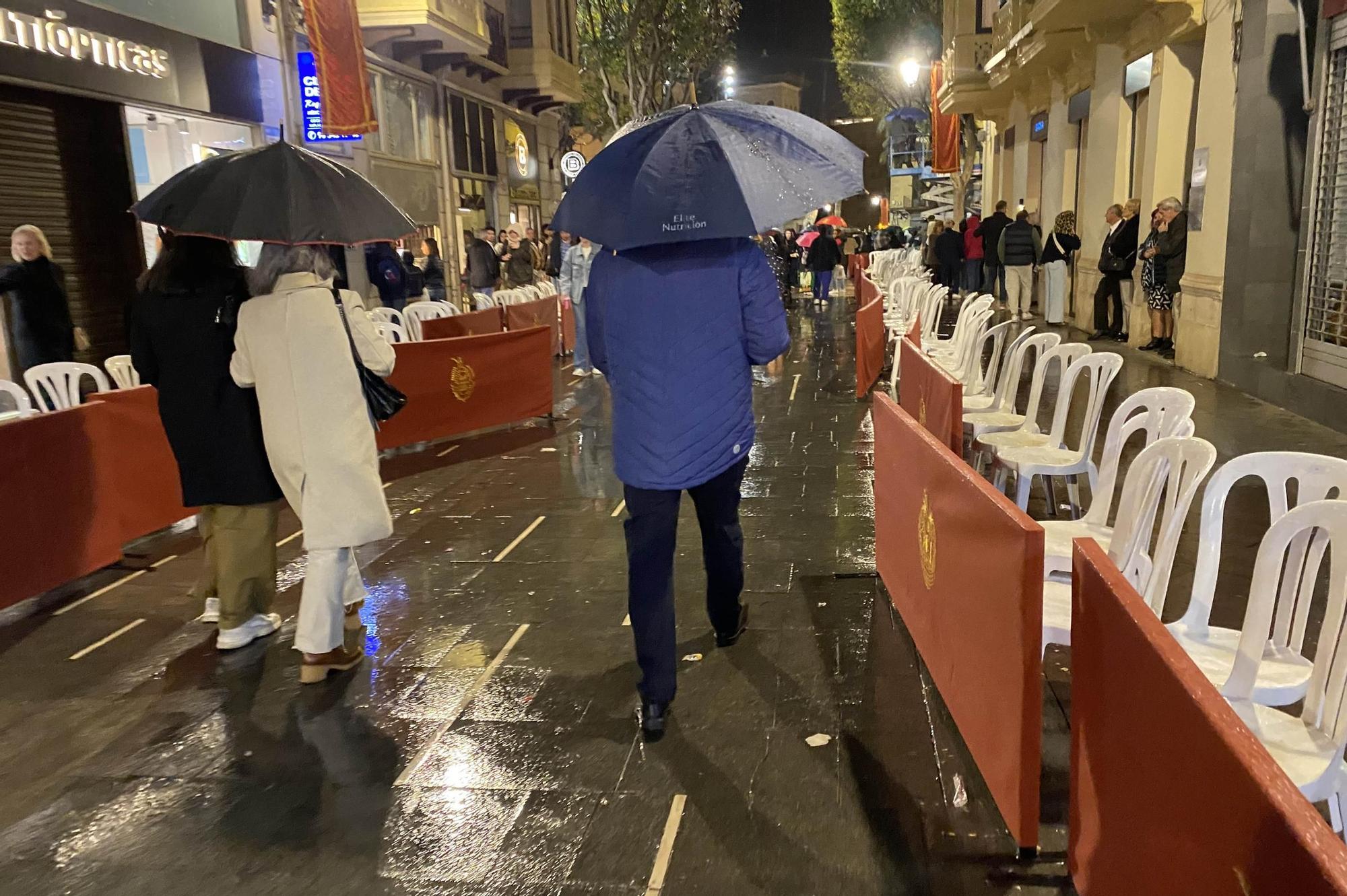 Procesiones pasadas por agua en Elche