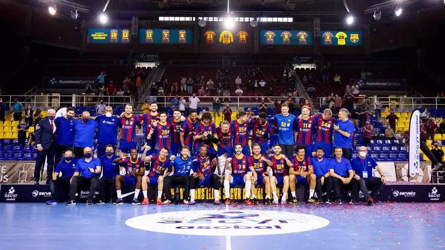 El FC Barcelona ha cerrado la Liga Asobal con pleno de victorias