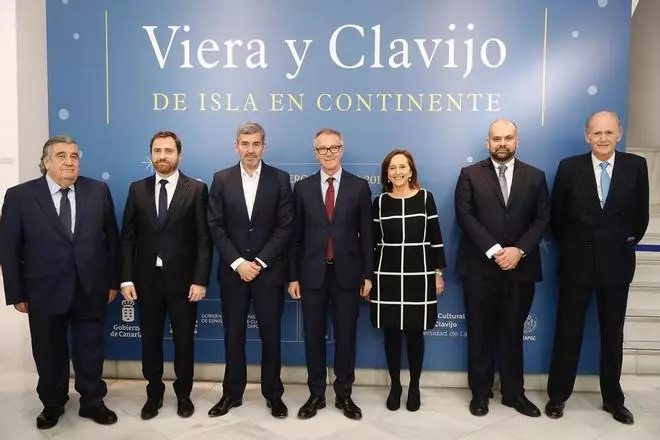 Exposición 'Viera y Clavijo. De isla en continente', en la Biblioteca Nacional