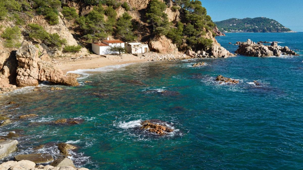 La cala del Crit, a Mont-ras.