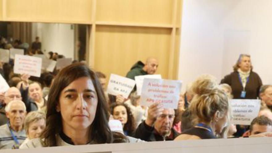 Nogueira en el pleno. |  G. S.