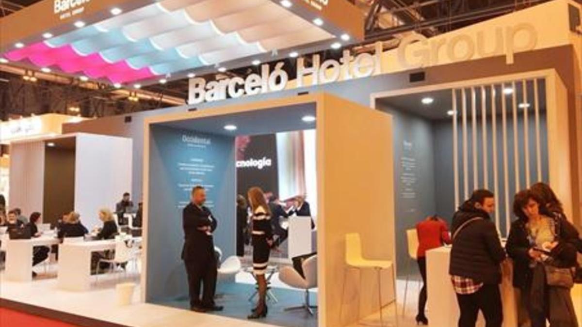 Fitur 8El estand de Barceló Hotel Group, ayer.