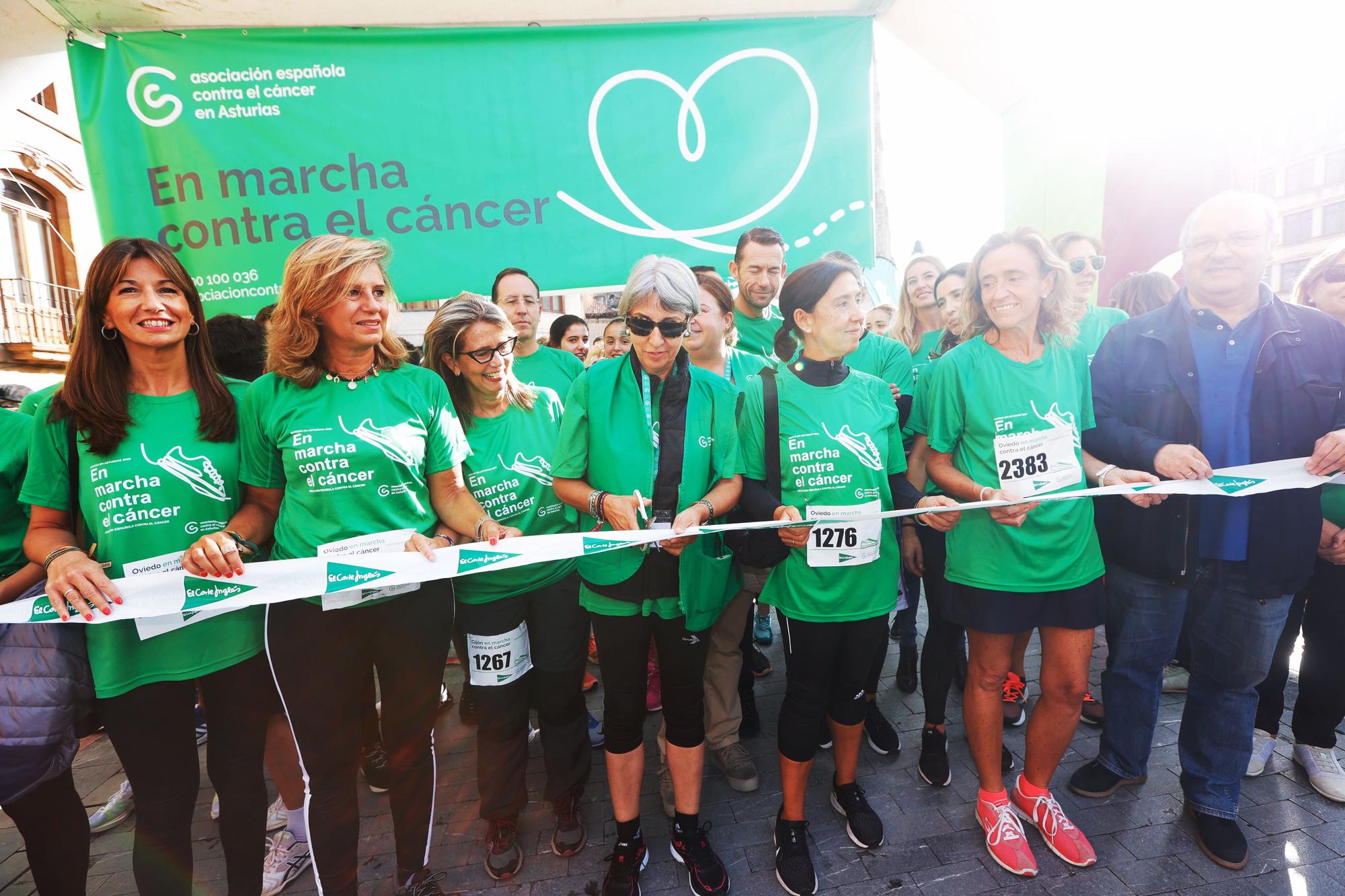 EN IMÁGENES: Asturias se echa a la calle para correr contra el cáncer