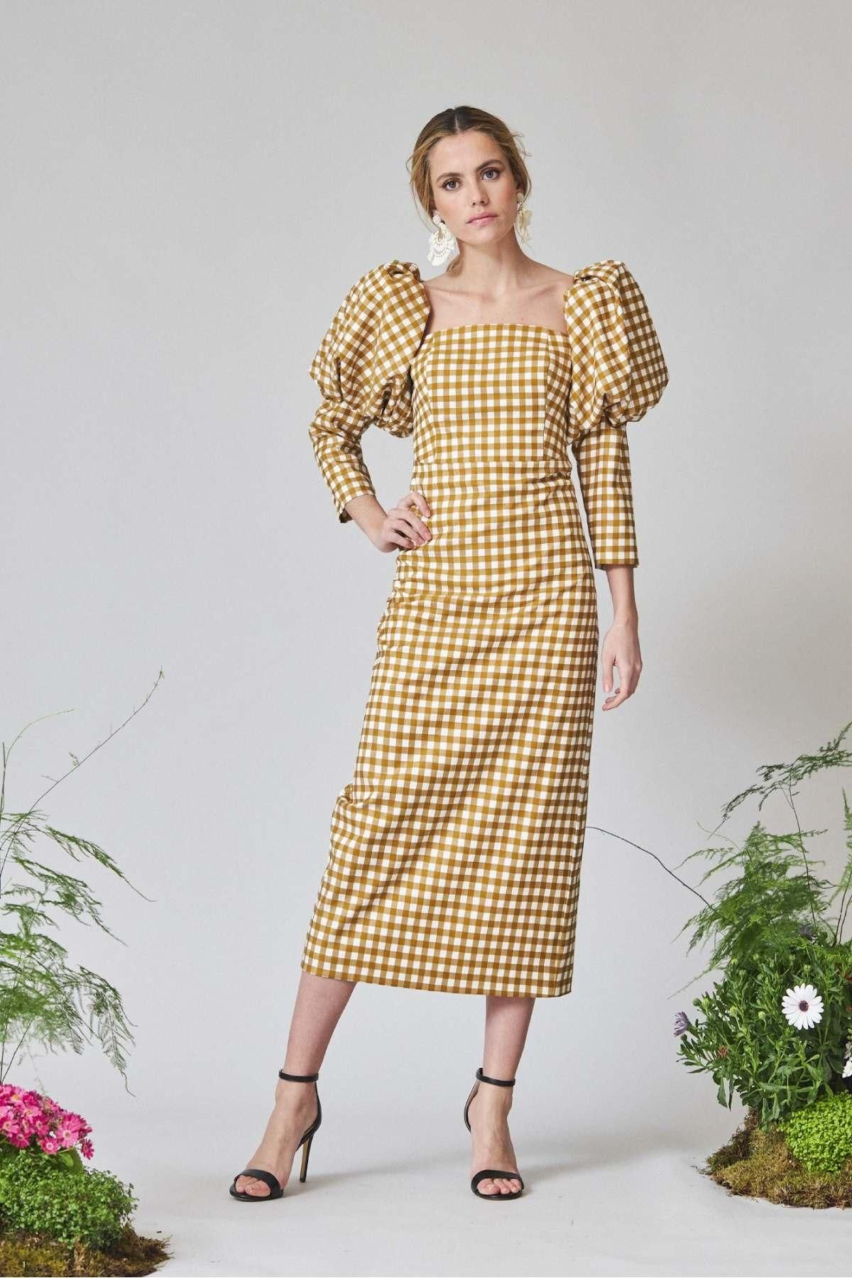 Vestido de cuadros vichy de la firma Coosy