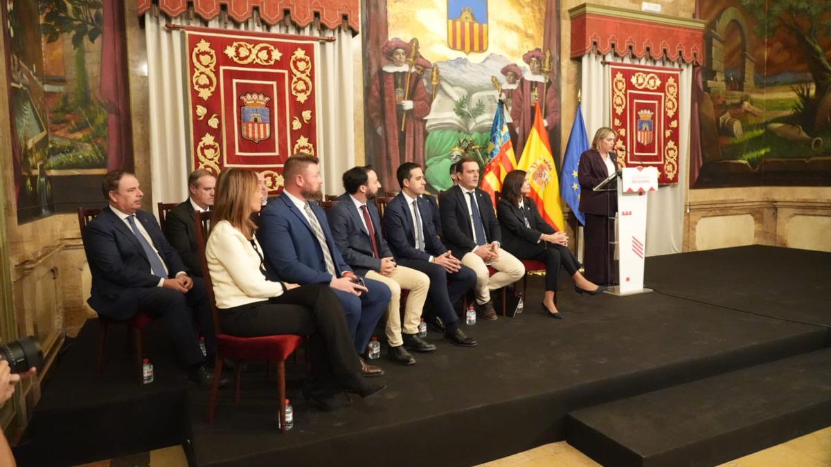 Cumbre de alcaldes en la Diputación de Castellón