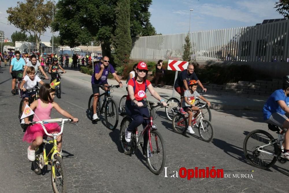 Ciclopaseo para clausular en Lorca los JDG