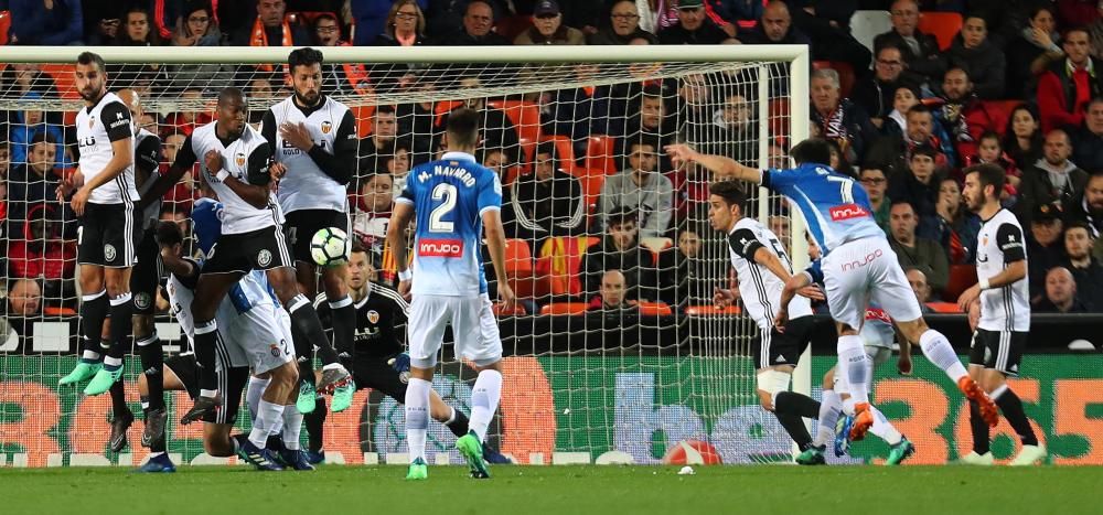 Valencia - Espanyol, en imágenes