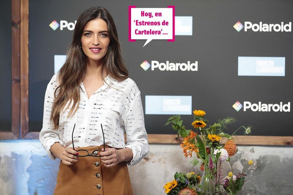 Sara Carbonero en una presentación de Polaroid