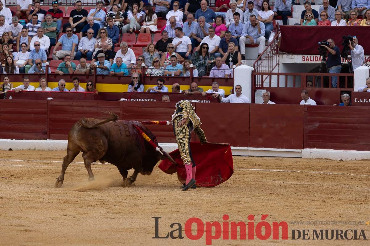 Cuarta corrida de la Feria Taurina de Murcia (Rafaelillo, Fernando Adrián y Jorge Martínez)
