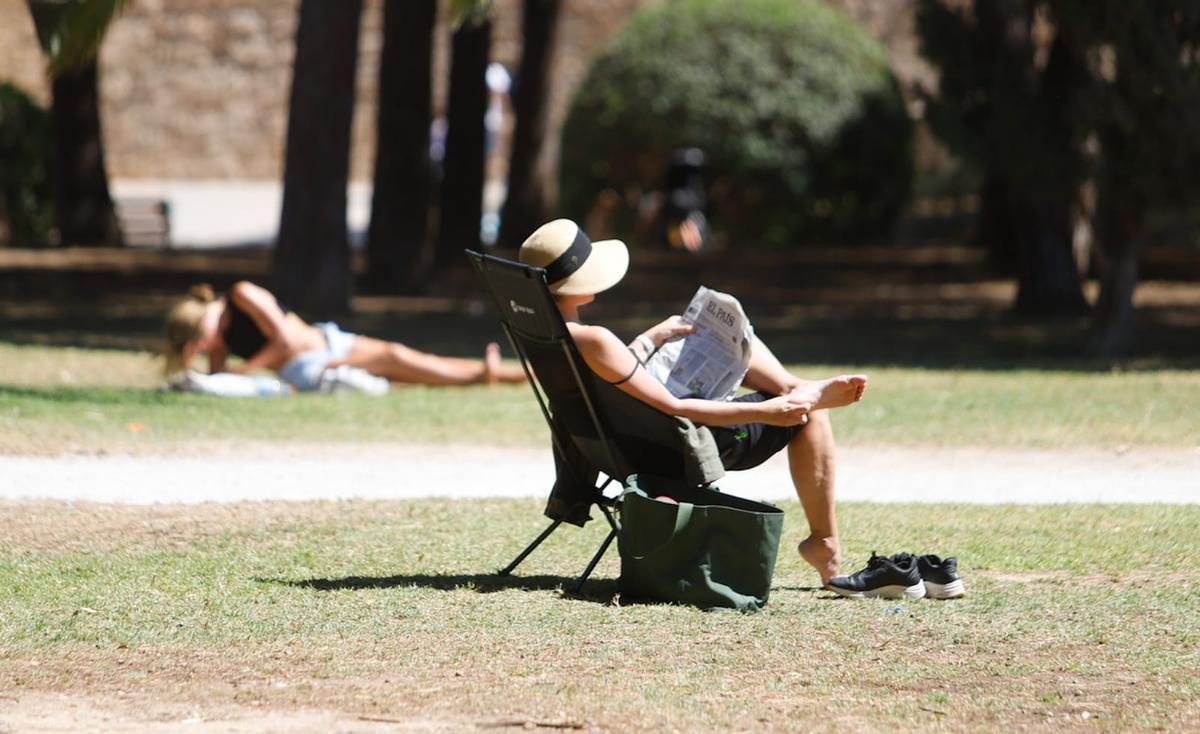 Calor estival en València en pleno mes de abril
