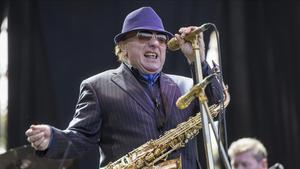 Van Morrison, en Vitoria, en el 2018.