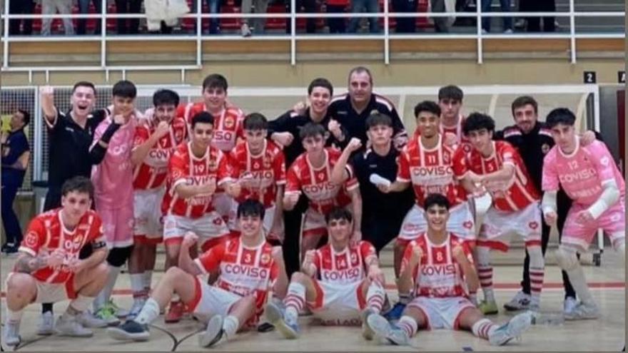 El Covisa juvenil va superar el Barça amb facilitat