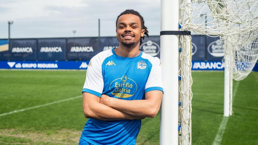 Lucas Noubi y el objetivo del ascenso con el Deportivo