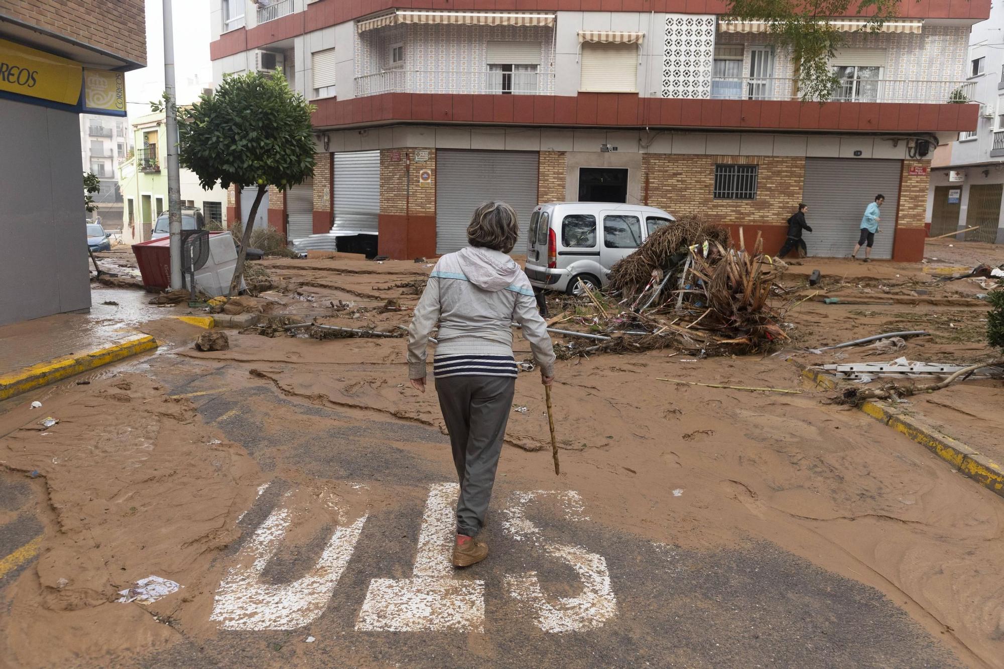 La devastación en Paiporta tras la catástrofe