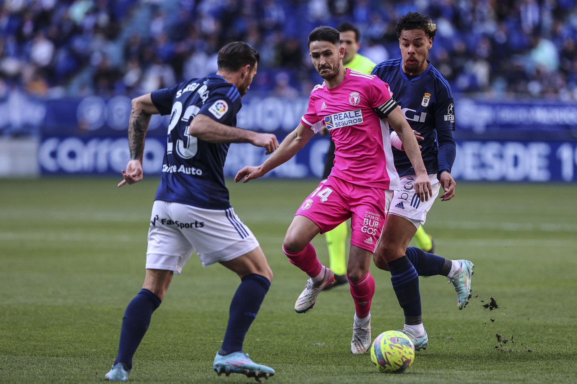 En imágenes: Así fue la derrota del Oviedo ante el Burgos