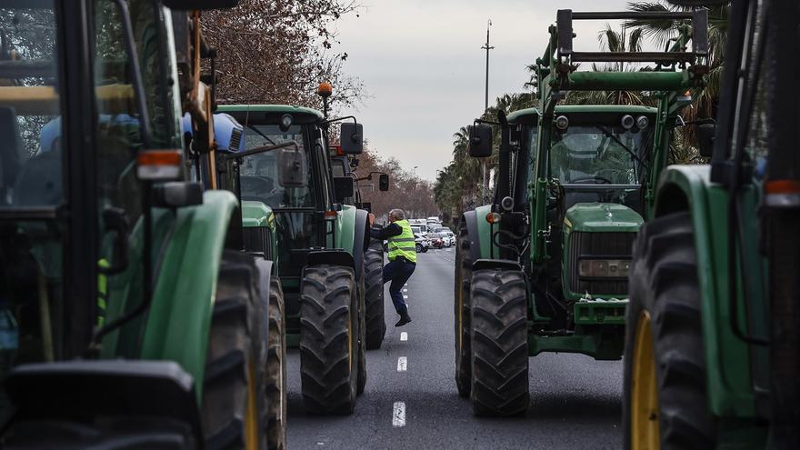 Mazón sobre las tractoradas de los agricultores: &quot;Hay falta de defensa seria&quot;