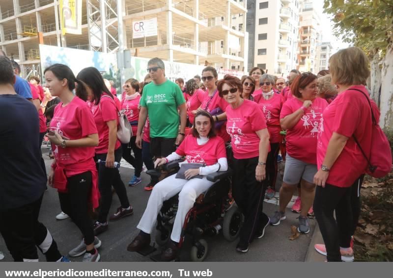 Marcha contra el cáncer de mama en Castellón