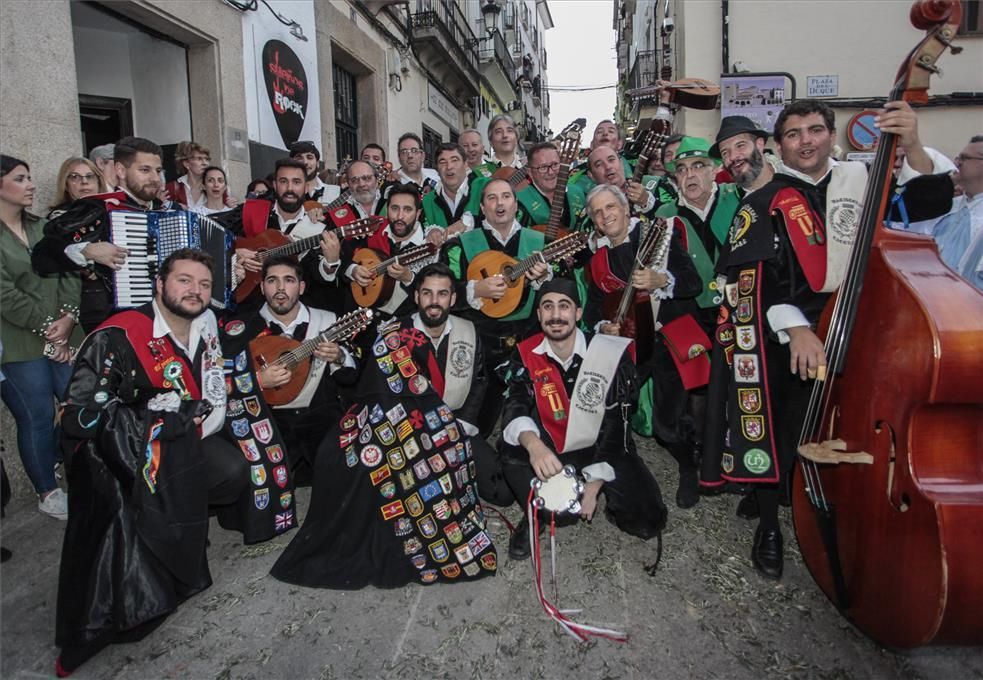 Bajada de la patrona de Cáceres a la ciudad