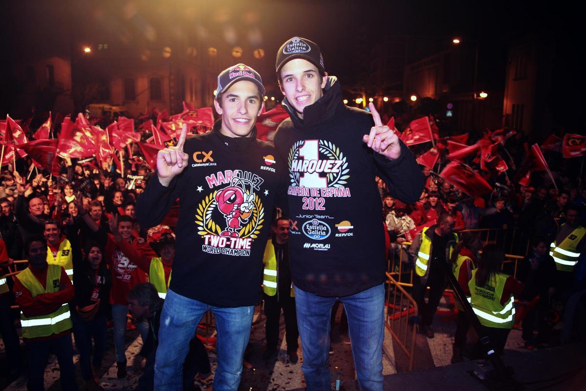 Marc y Àlex Márquez, dos campeonísimos juntos, de nuevo, en el 'team' Gresini.