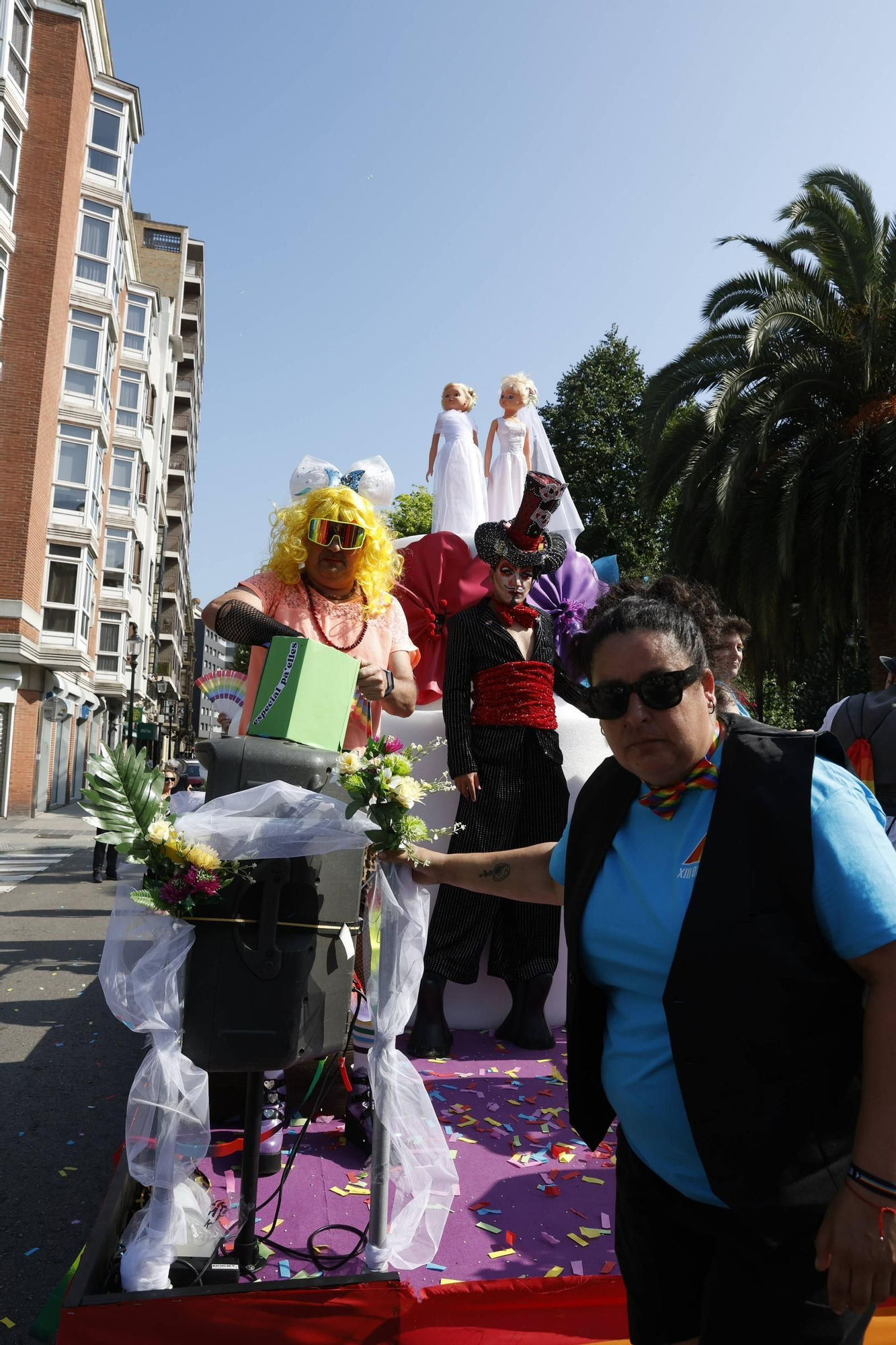 Así fue el desfile del Orgullo en Gijón (en imágenes)