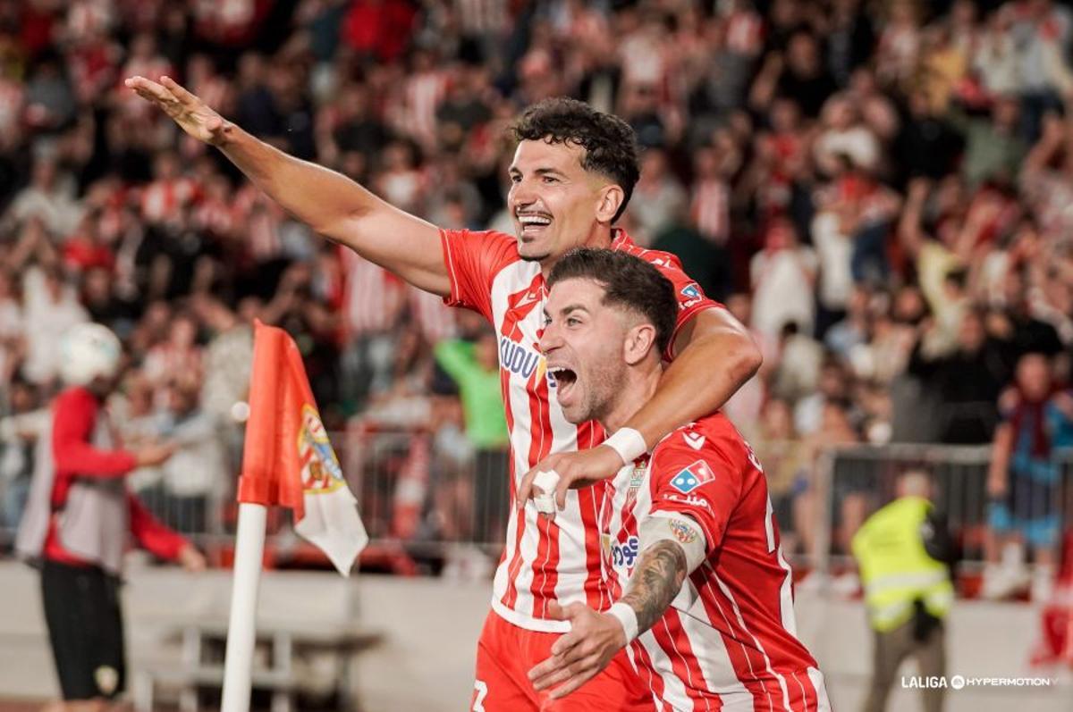 El UD Almería - Málaga CF, en imágenes El UD Almería - Málaga CF, en imágenes