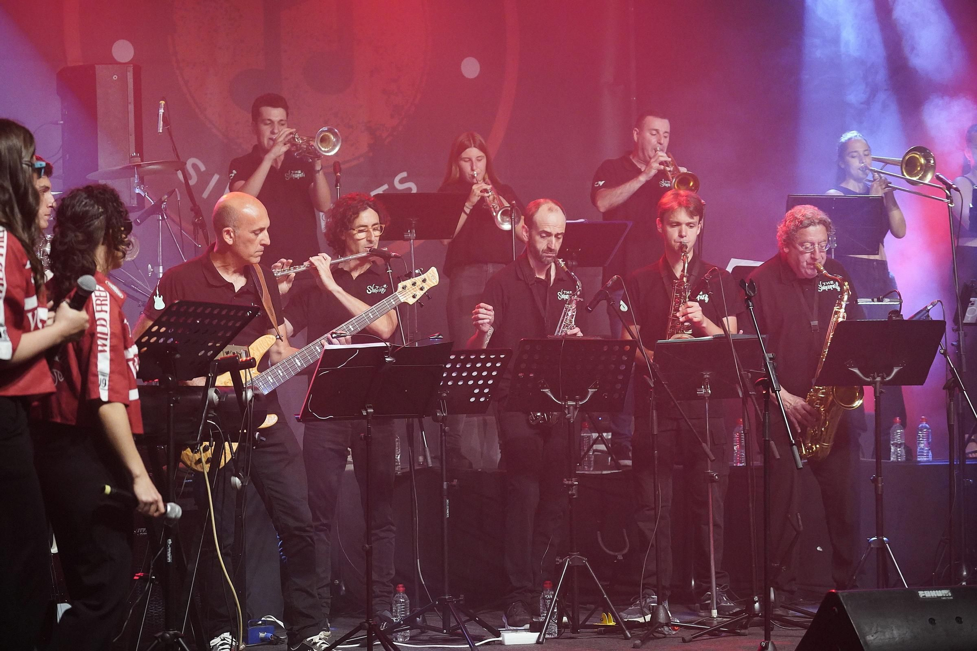 Les fotos del concert dels The Sinkopats a Girona