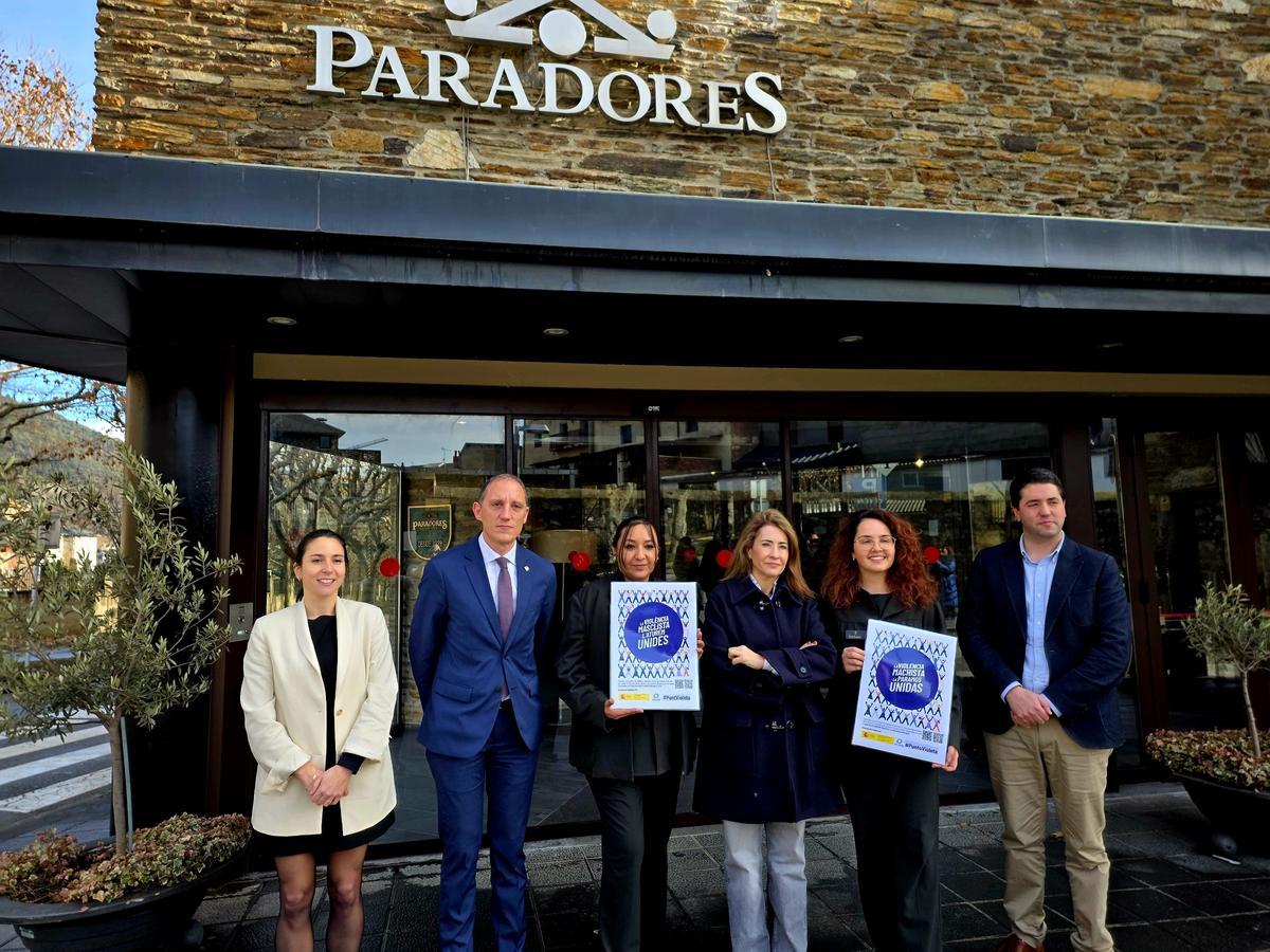 Punt Violeta al Parador de La Seu d'Urgell