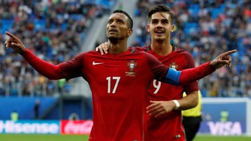 Nani fue el autor del cuarto tanto de Portugal.