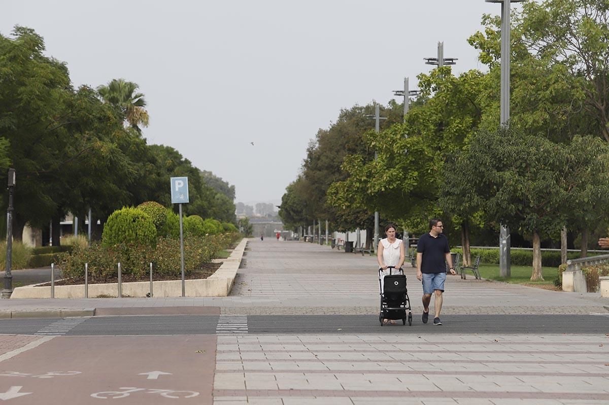 Córdoba vacía en el puente de agosto