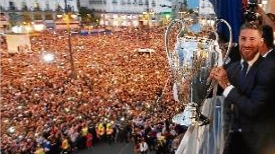 Ramos, amb el títol des del balcó de la Comunitat de Madrid.