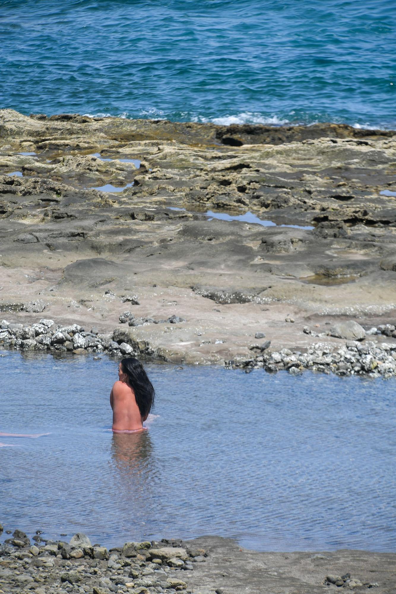 El tiempo en la playa de Salinetas (29/03/2023)