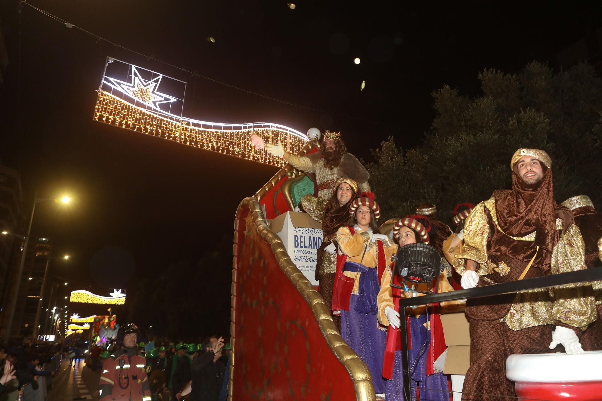 La Cabalgata de los Reyes Magos de Cartagena 2025, en imágenes