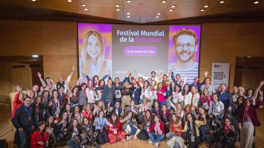 Zaragoza clausura el World Happiness Fest.