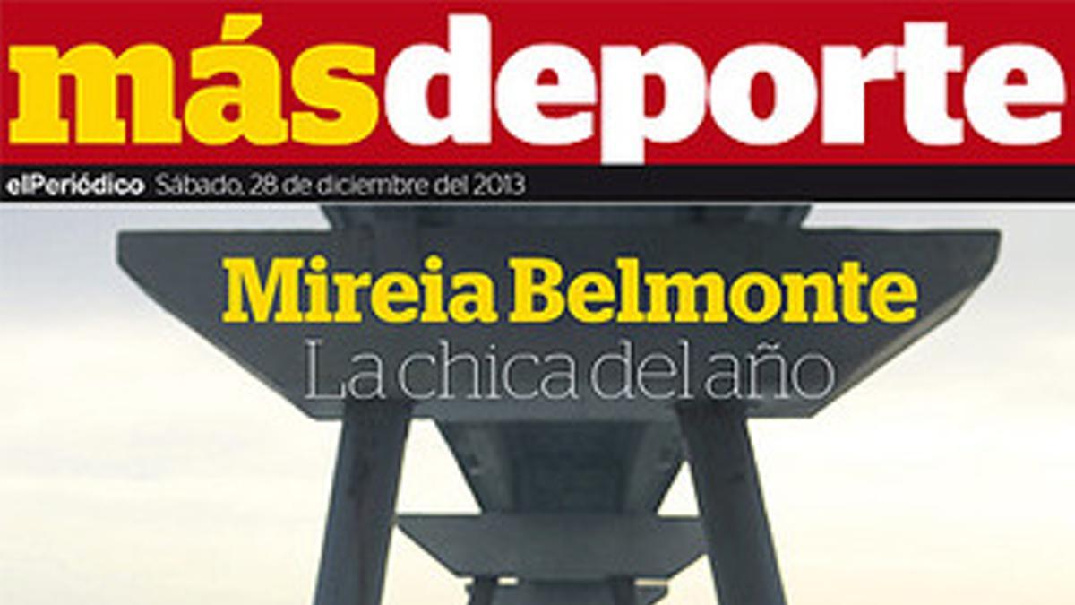 La portada del suplemento 'Más Deporte' de este sábado