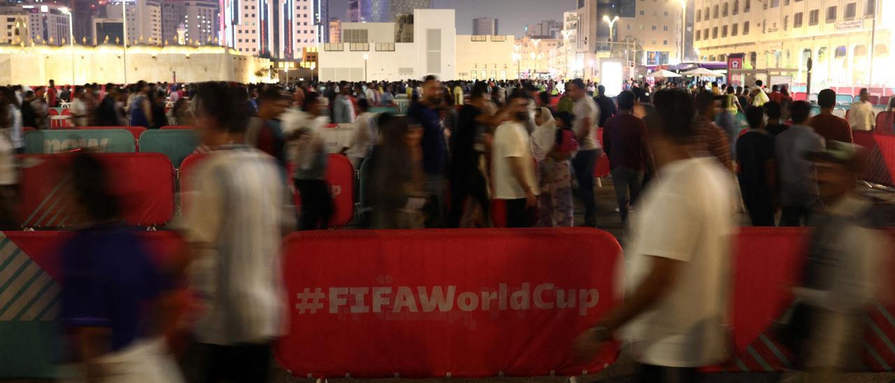 Ambiente en Qatar previo al Mundial.