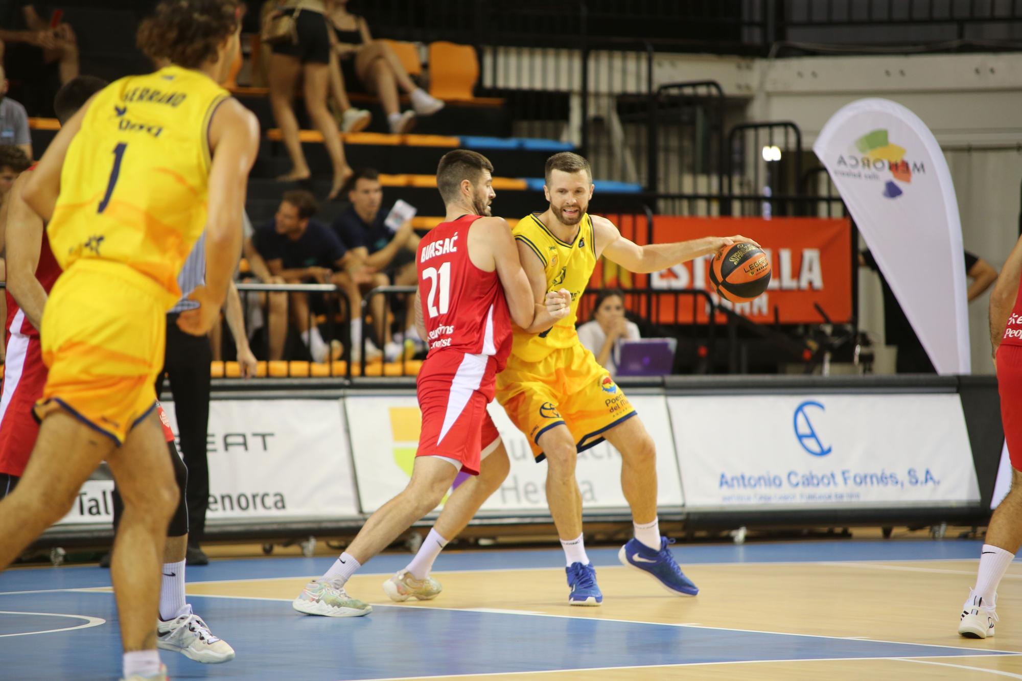 El Bàsquet Girona cau derrotat contra el Gran Canària a Maó (76-71)