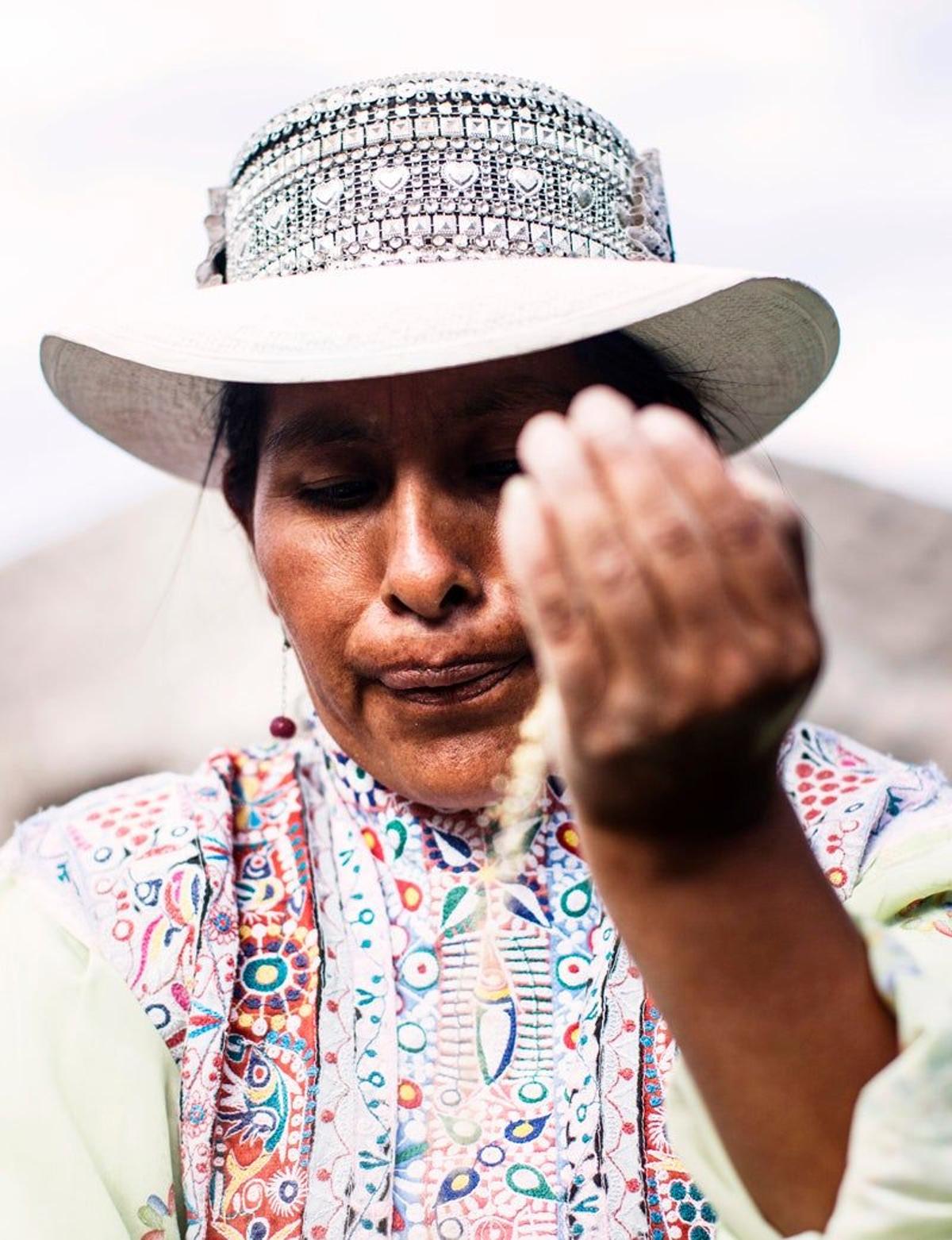 Mujer en Arequipa