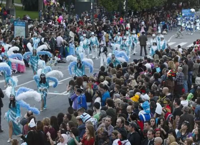 Día grande del Antroxu en Oviedo