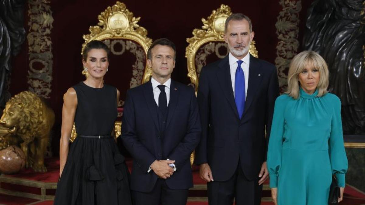 Los Reyes reciben a Macron en su primera visita de Estado con una Europa bajo presión como telón de fondo