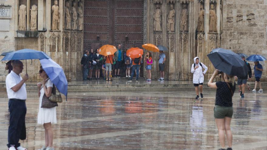 El tiempo en Valencia anuncia lluvias y tormentas.