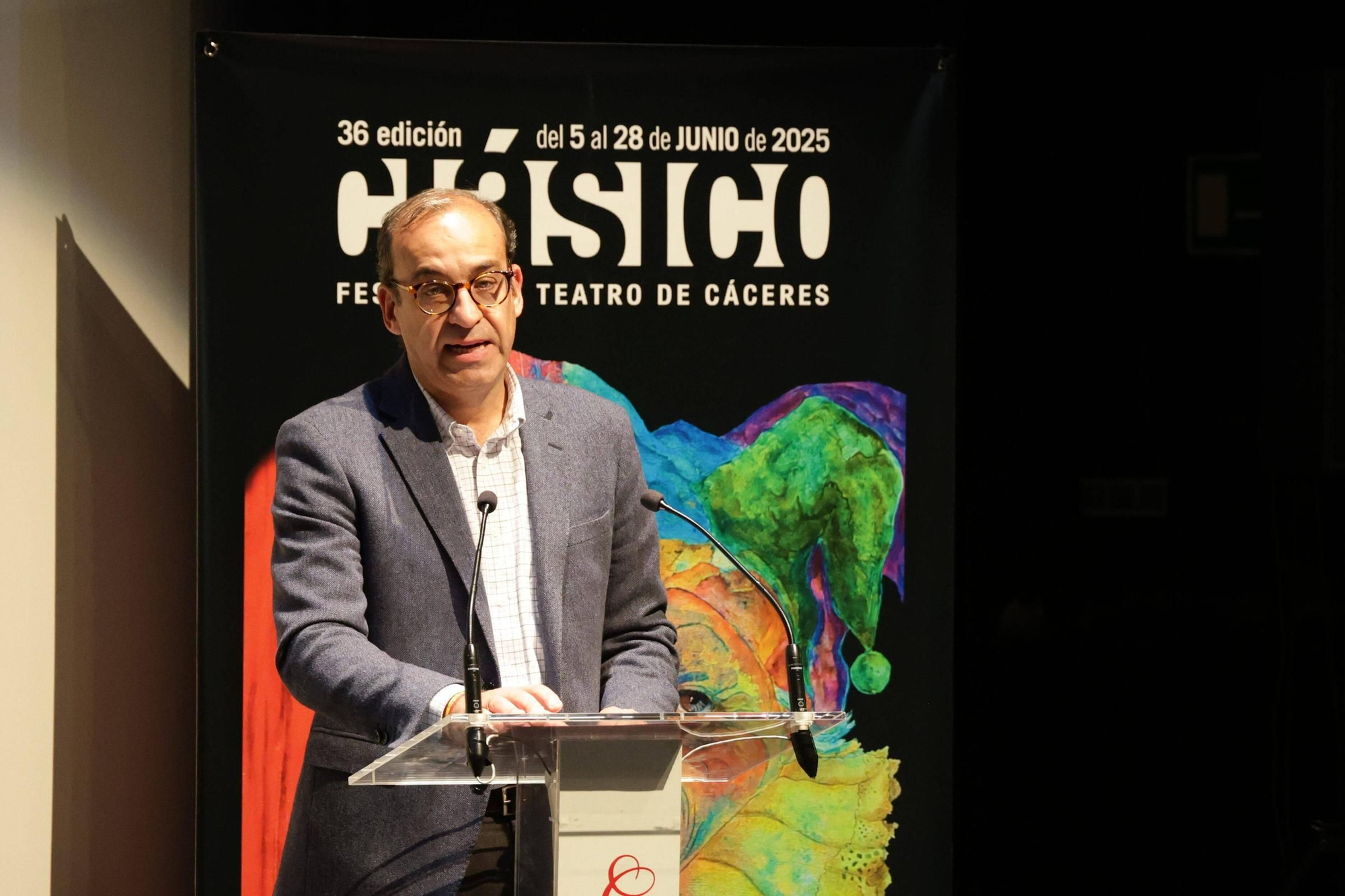Las imágenes de la presentación del festival Clásico de Cáceres