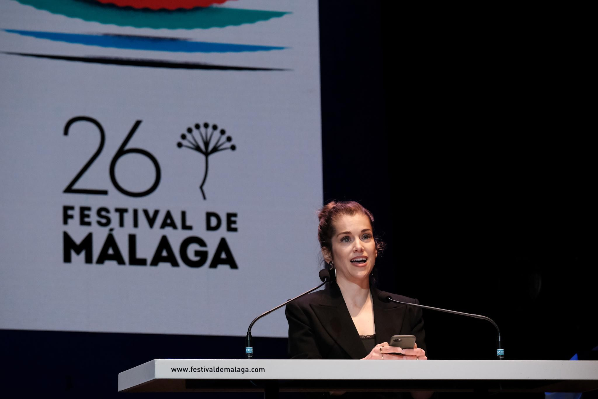 La directora Carla Simón recibió el Premio Málaga Talent-La Opinión de Málaga del Festival de Cine de Málaga 2023