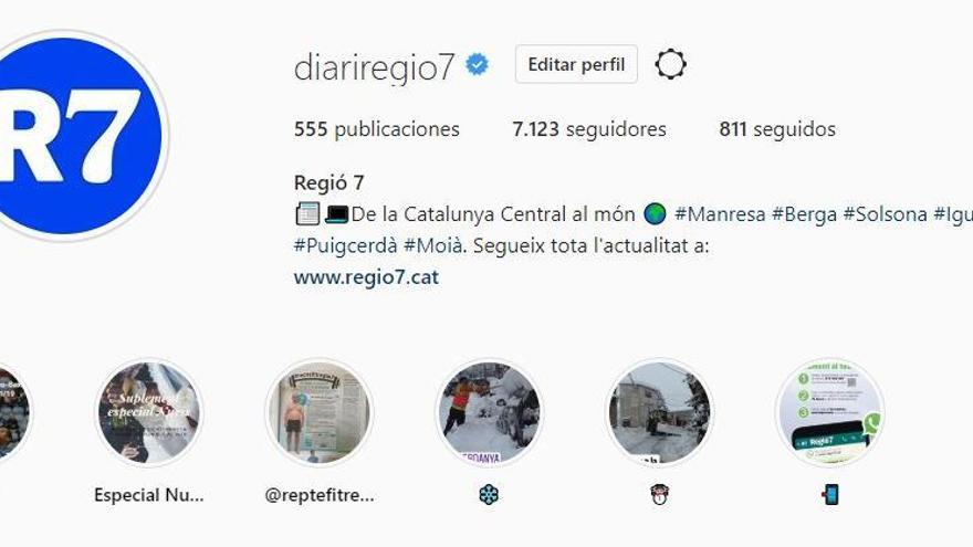 Les notícies més destacades de Regió7, ara també a Instagram