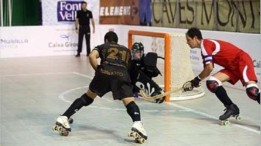 El Blanes no va poder guanyar la selecció catalana i haurà de veure la final des de la graderia.