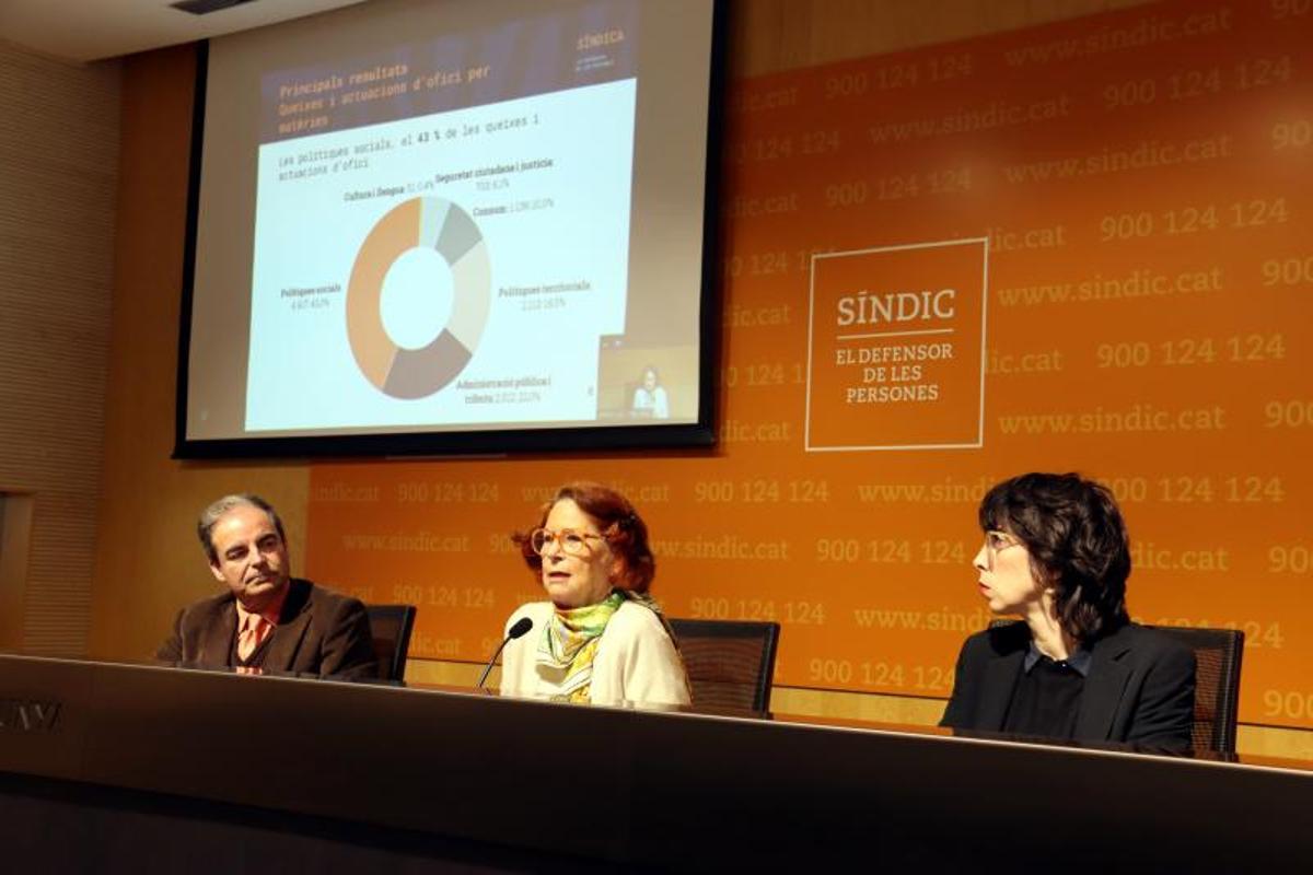 Presentación del informe anual del 2024 de la Síndica de Greuges. Presentación del informe anual del 2024 de la Síndica de Greuges.