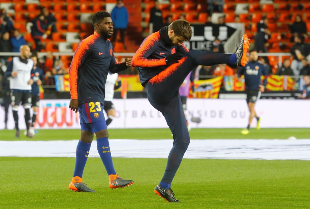 Semifinal de la Copa del Rey: Valencia - Barcelona