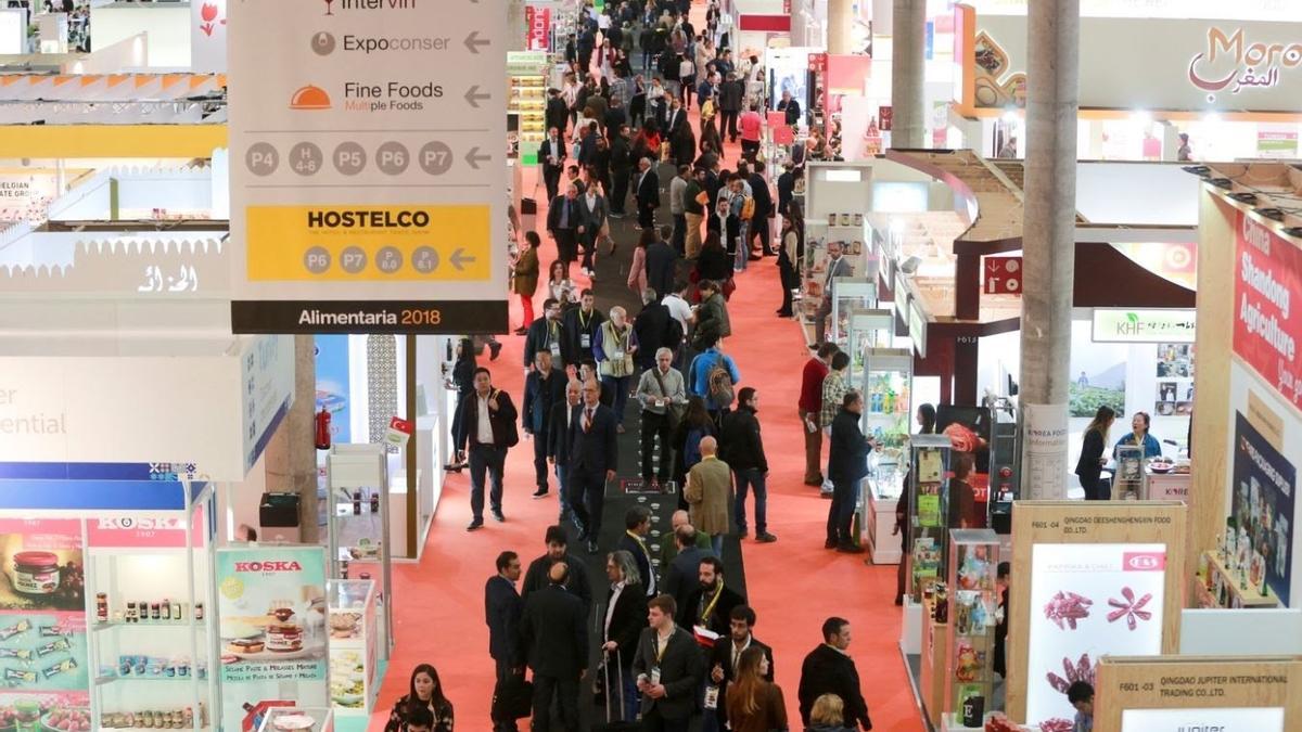 Ambiente en la feria Alimentaria del 2018